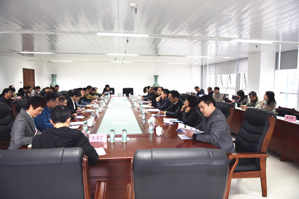 李德智帶隊(duì)到公司調(diào)研檢查指導(dǎo)工作